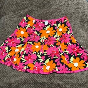 Vibrant floral print skirt 16W